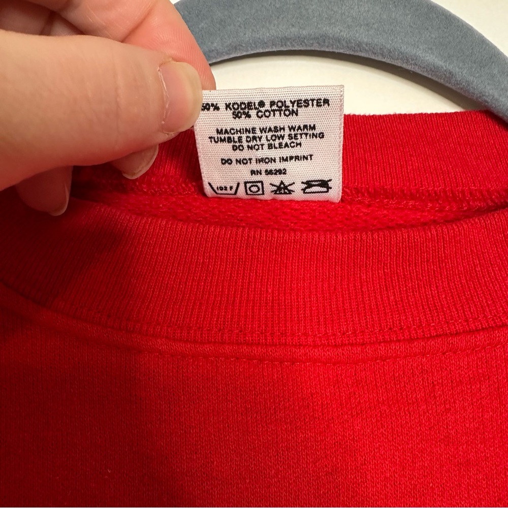 Vtg Santa sweatshirt - Picture 3 of 4